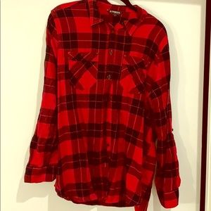 Black and red flannel